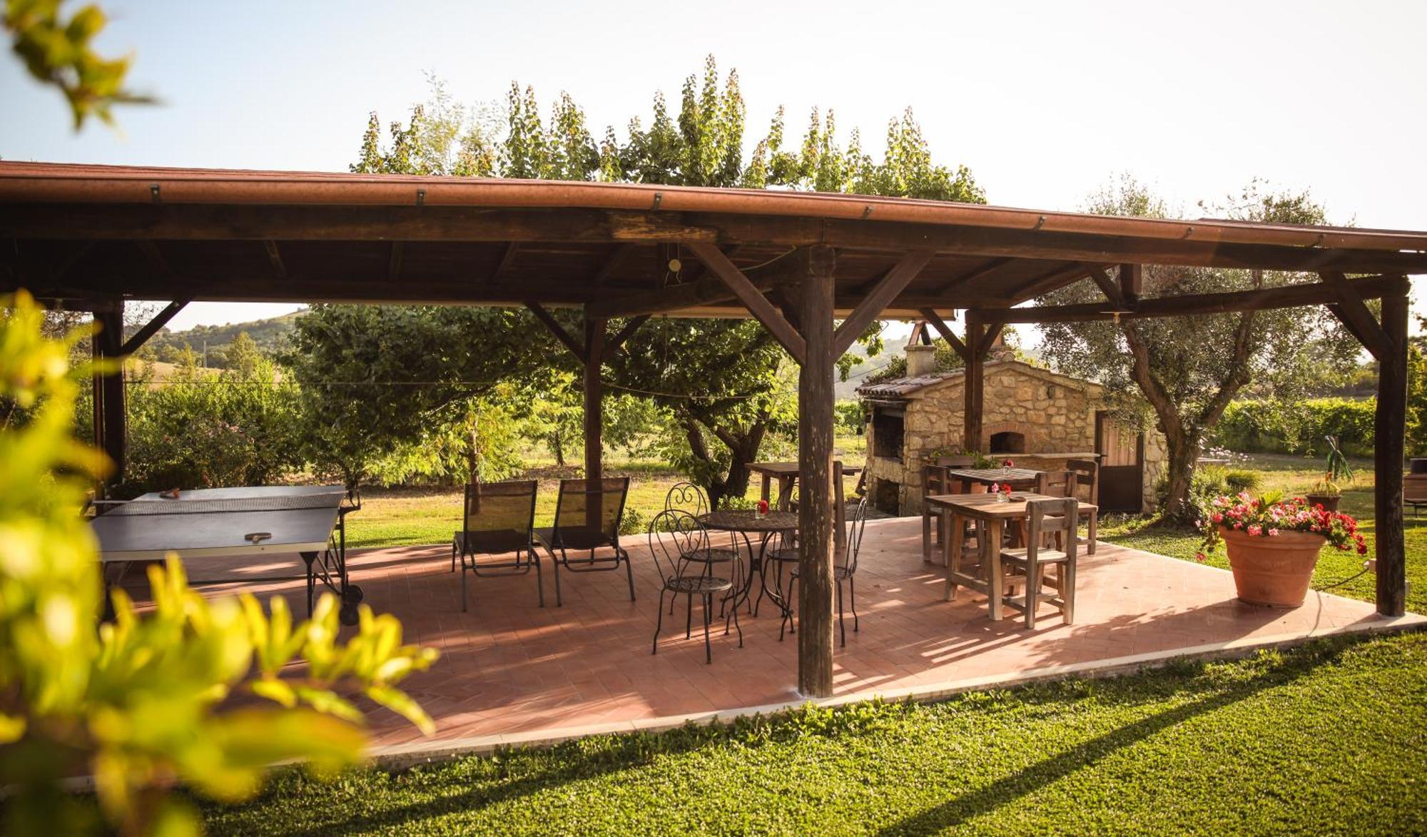 Agriturismo La Vecchia Quercia Montemerano Kültér fotó