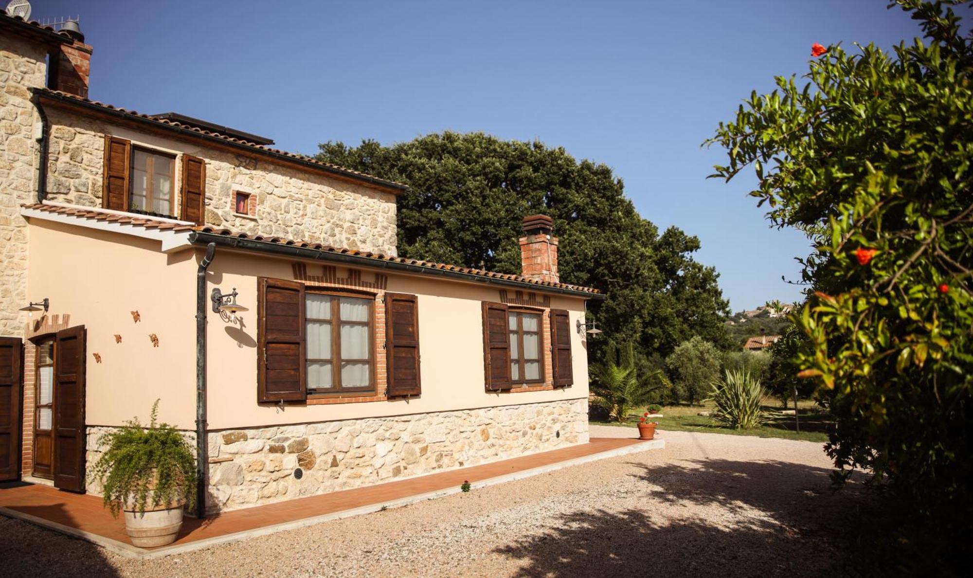 Agriturismo La Vecchia Quercia Montemerano Kültér fotó